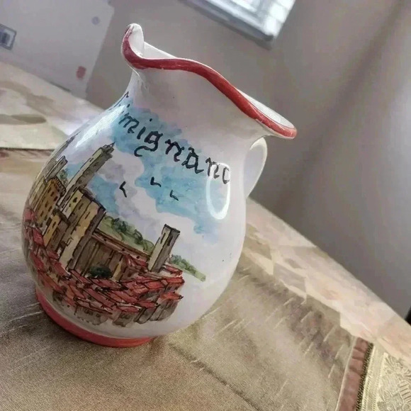 Pitcher San GIMIGNANO COLLECTIBLE VINTAGE - Picture 4 of 5